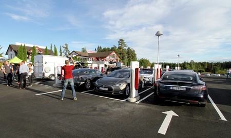 Noruega Tesla Supercargador