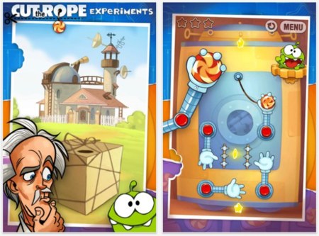 Cut The Rope Experiments, gratis por tiempo limitado en la App Store
