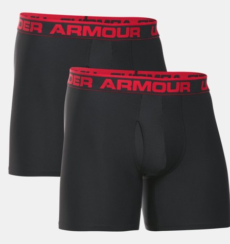 Set de dos calzoncillos Under Armour Men's Original Series 6” Boxerjock por 12,06 euros en Amazon