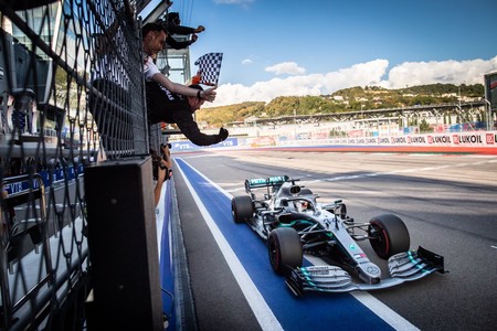 Hamilton Rusia F1 2019