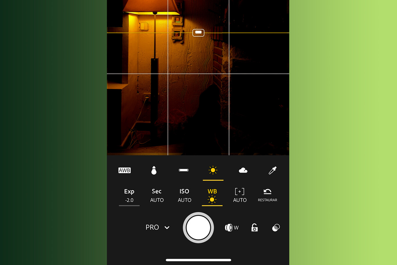 How to make a good white balance before taking photos with your mobile