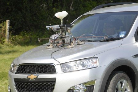 Chevrolet Captiva paint ball