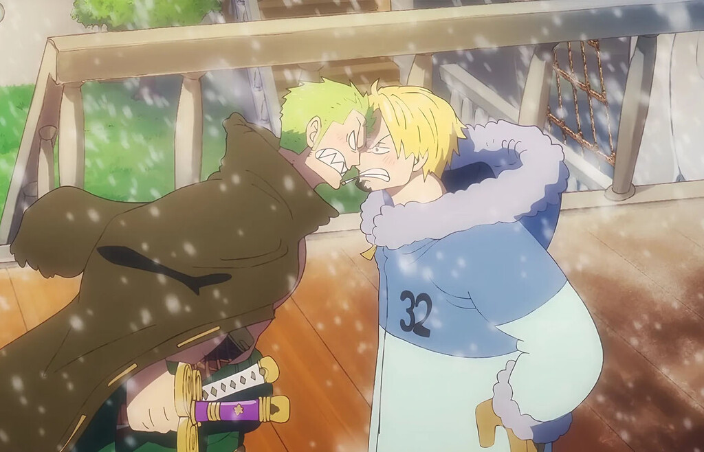 Cuando el actor de voz de Sanji felicitó sólo como él sabe a Zoro por su cumpleaños 