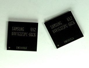 Primer chip de 1 GB y 80 nm de Samsung