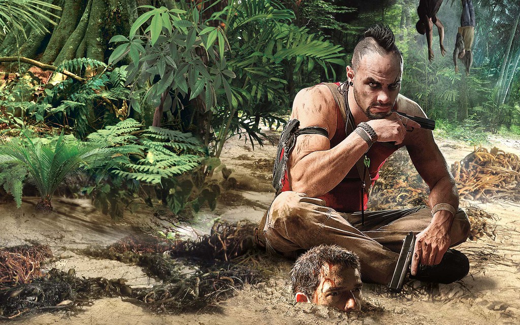 La portada de Far Cry 3 no era una broma: Vaas Montenegro realmente enterró a una persona y su cabeza está en el juego 