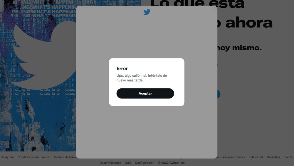 Twitter está caído: usuarios de todo el mundo tienen problemas para acceder a la red social [Actualizado]
