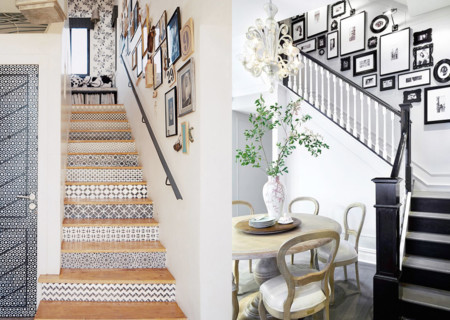 21 ideas para darle color y estilo a las escaleras de tu casa