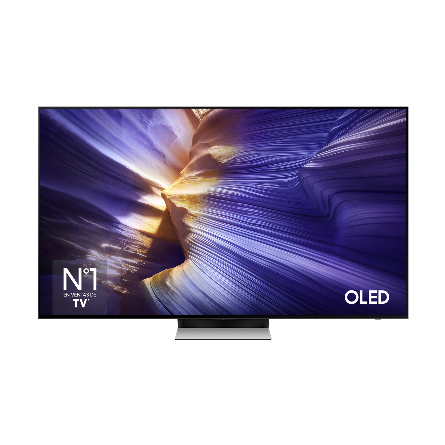 TV 65" OLED S90F 4K Samsung Vision AI Smart TV 2025 - Negro Grafito, Negro Grafito