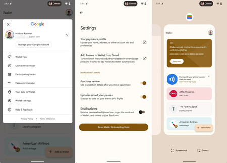 Filtración Google Wallet