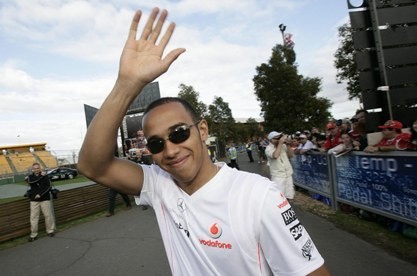 Lewis Hamilton, el hombre del día