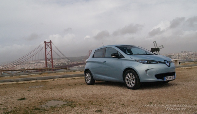 Renault ZOE presentación en Lisboa 03 (puente colgante)