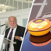 
'Serán flexibles'. A la pregunta de si habrá prórroga para las balizas V16, el director de la DGT despeja todas las dudas