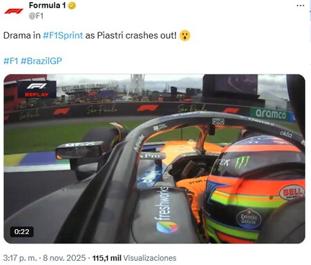 Piastri Brasil F1 2025