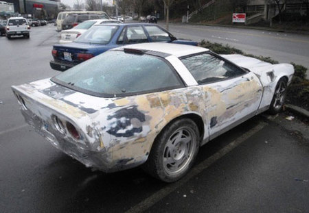 Mezcla de Corvette y de Camaro