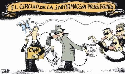 La información privilegiada se usa, cada vez más