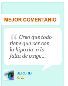 El comentario más valorado en Vitónica
