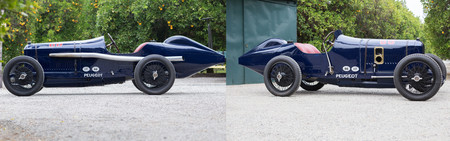 Sale a subasta este Peugeot L45 de 1913, el padre de los coches de carreras