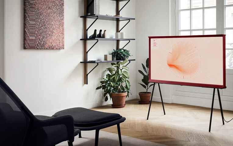 SAMSUNG TV The Serif QLED 123 cm (49") Samsung QE49LS01T con Inteligencia Artificial 4K, HDR 10+ y Smart TV