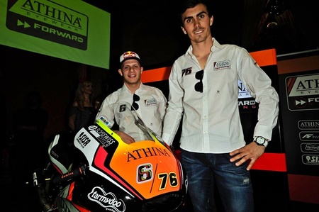 El Forward Racing Athinà presenta su candidatura en MotoGP y Moto2