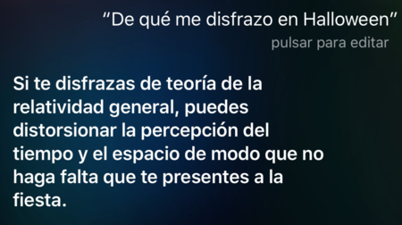 Si no sabes de qué disfrazarte este Halloween, pregúntale a Siri