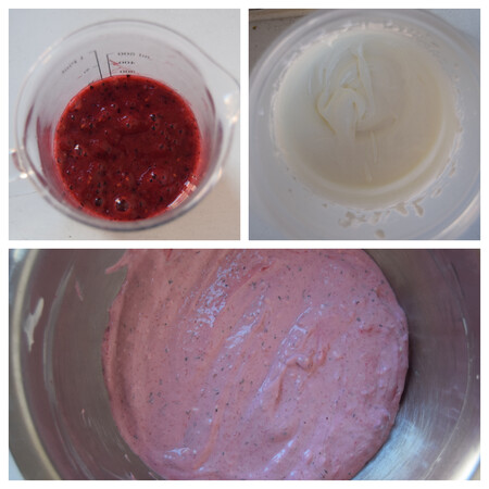 Mousse de frutos rojos paso a paso
