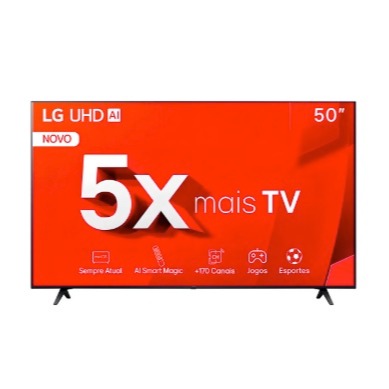 Smart Tv LG 50 4k Uhd Hdr Thinq Ai Pro Wi-fi Bluetooth Alexa Apple Airplay - 50tu801c0sa