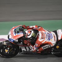 Jorge Lorenzo, undécimo, sufrió en Losail su primer desencuentro con la Ducati