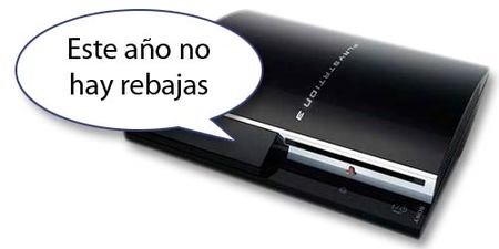 Sony confirma que no reducirá el precio de PS3