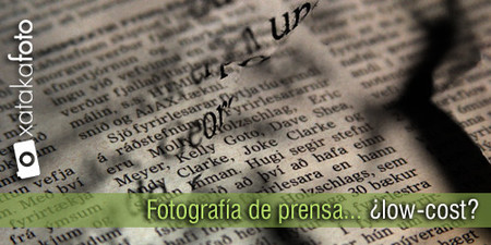 Fotografía de prensa... ¿low-cost?