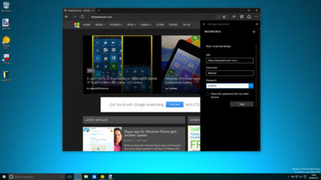 Microsoft Edge ya permite gestionar nuestras contraseñas y cambiar el motor de búsqueda