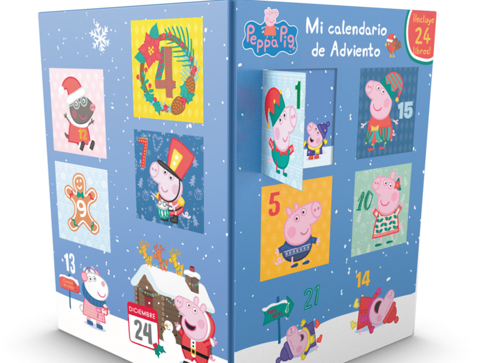 24 cuentos de las aventuras de Peppa Pig y sus amigos