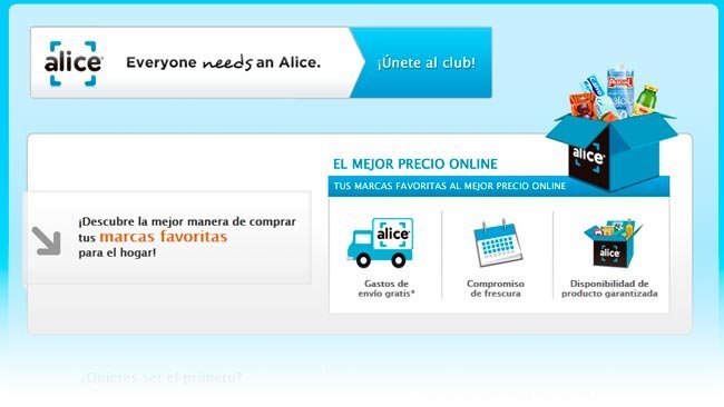 Alice.com aterriza en España