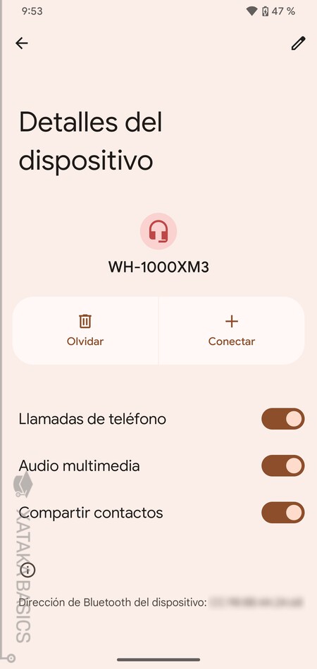 Desactiva Bluetooth