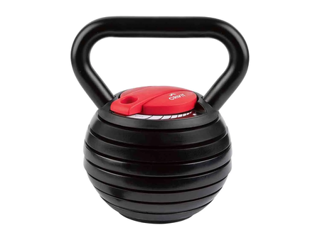 Set De Kettlebells Regulables Con Discos Zoom