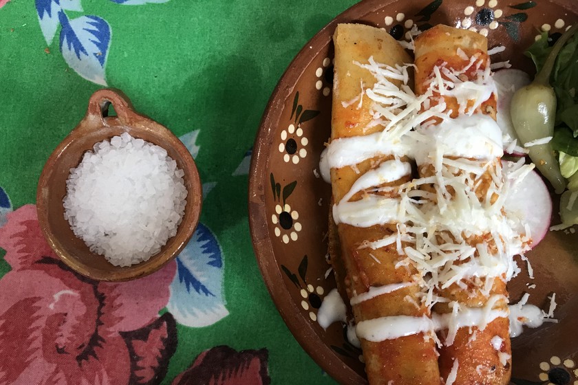 enchiladas Zacatecas cocina tradicional