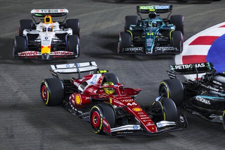 Hamilton Alonso Singapur F1 2025