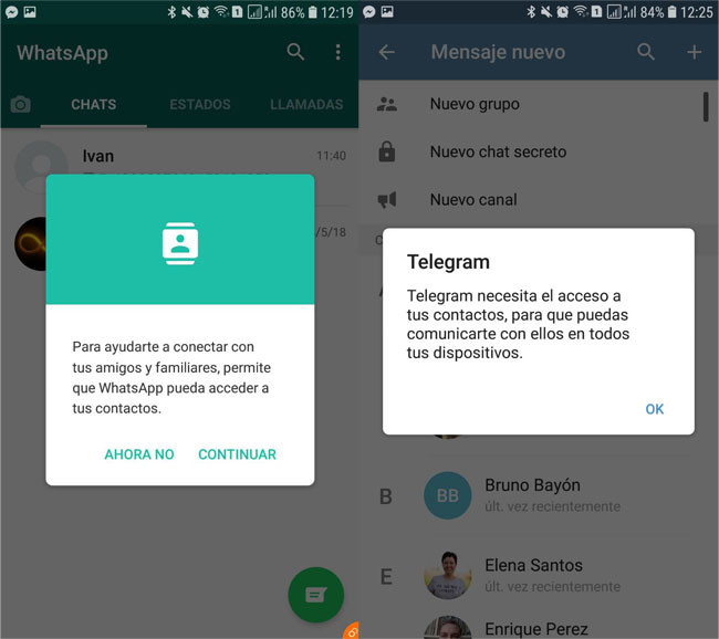 Contactos