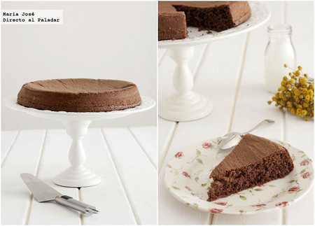 Torta de chocolate muy liviana. Receta