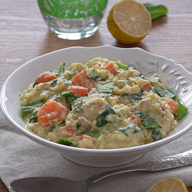 Curry verde de pollo con verduras y arroz: receta de un plato de cuchara exótico, pero fácil