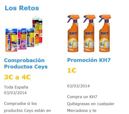 InstantConsumer, una App que te reta y te paga por ello (parece muy fácil)