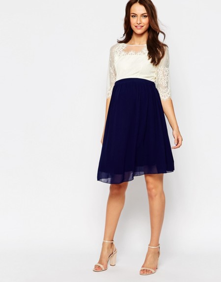 Vestido Bicolor Premama