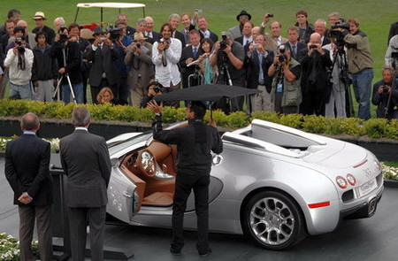 El "paraguas" del Bugatti Veyron Grand Sport, nuevas fotos y vídeo