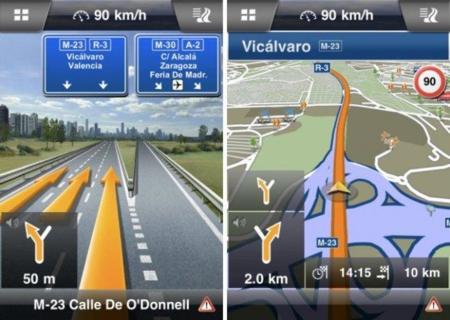 Navigon 2.0 para iOS, navegador renovado con gestión independiente de mapas