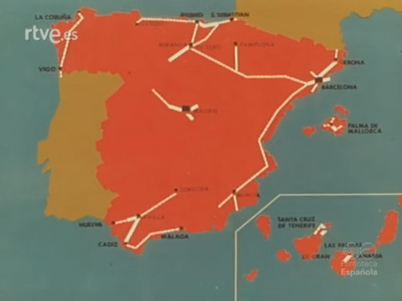 Autopistas Espana 1972