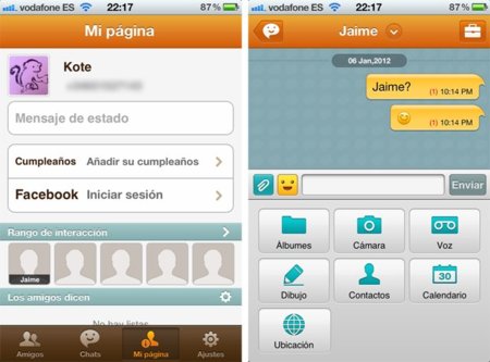 Samsung lanza ChatON para dispositivos Apple