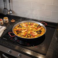 Hacer un arroz en una placa de inducción suele ser un problema. Corberó quiere solucionarlo con su Paella Zone