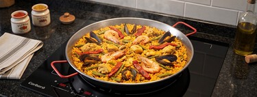 Hacer un arroz en una placa de inducción suele ser un problema. Corberó quiere solucionarlo con su Paella Zone