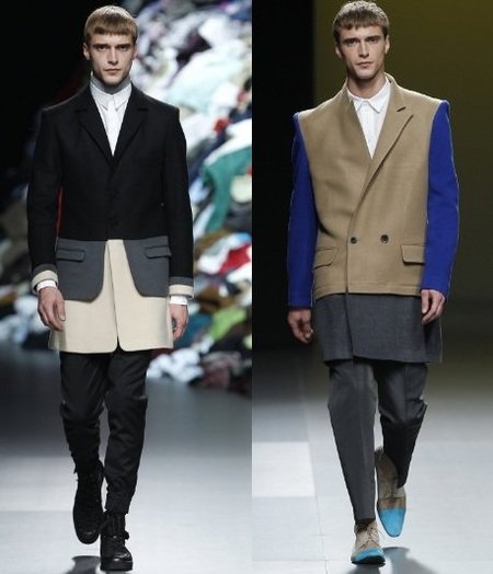 David Delfín y Ana Locking Otoño-Invierno 2011/2012, la geometría se apodera de la Cibeles Madrid Fashion Week