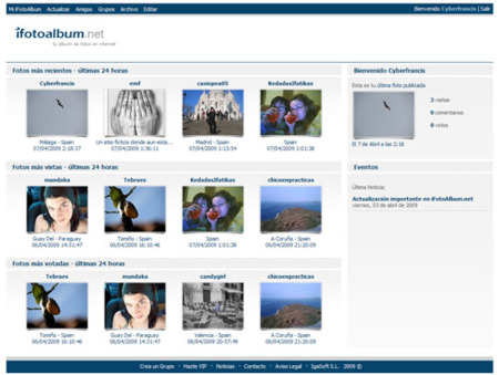 iFotoAlbum.net, otra opción más para crear fotologs