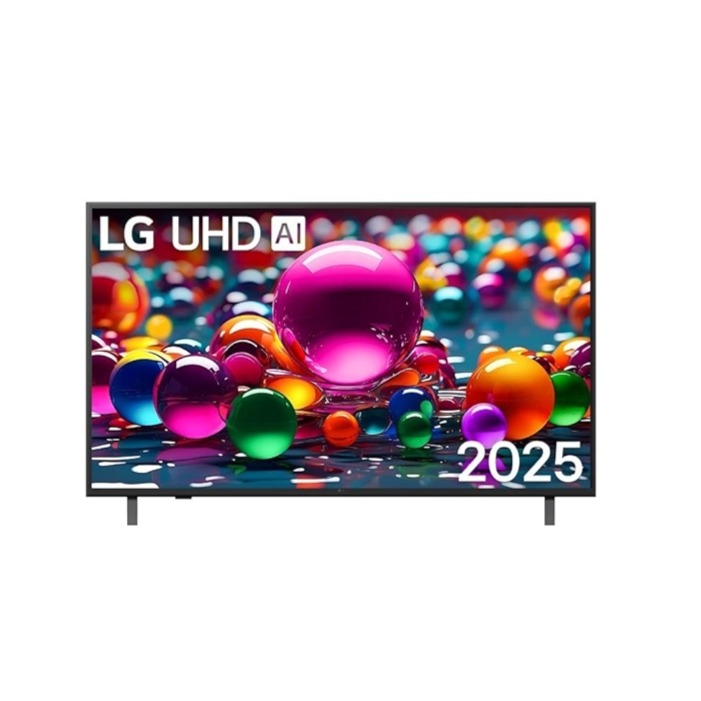 Smart TV LG UHD AI UA75 50 polegadas HDR10 Pro Processador α7 AI Ger8 webOS 25
